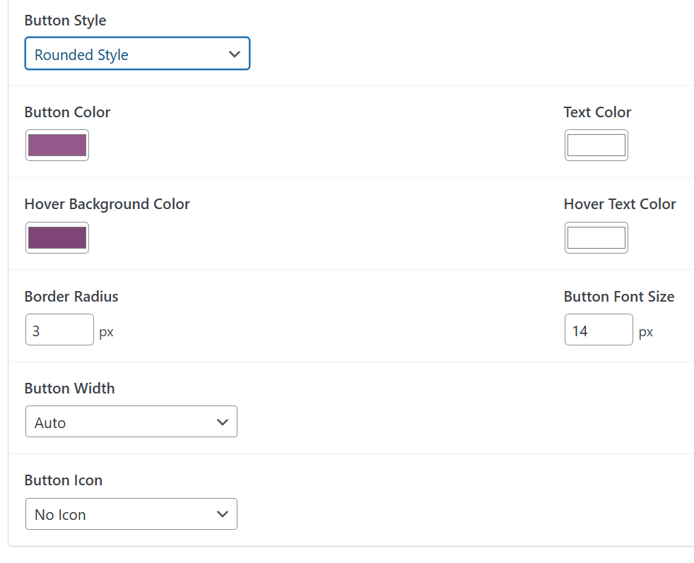 Customize Design Options