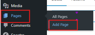 Open the page or layout in Elementor